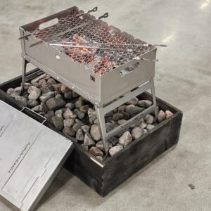 Grillinen, kokoon taittuva RST grilli